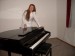 Laďka doma v Jezernici, baby grand piano Clavinova Yamaha